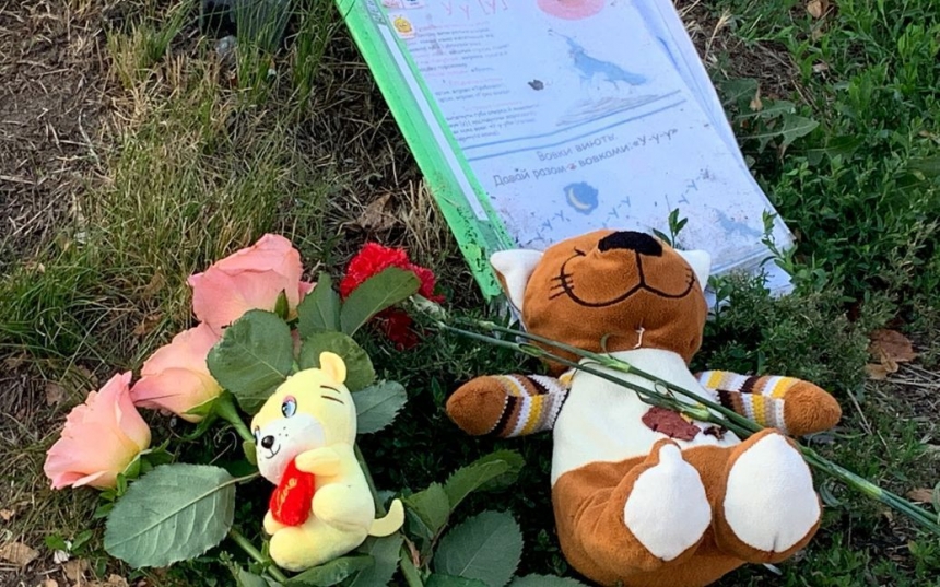 В Виннице женщина украла игрушки, которые приносили в память о погибших детях (видео)