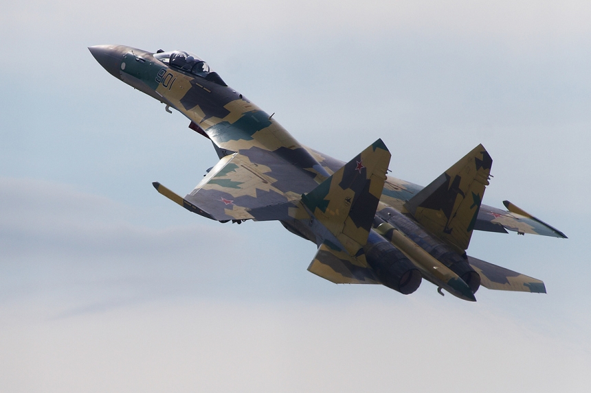 Утром оккупанты обстреляли Николаевскую область из истребителя Су-35