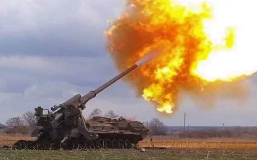 Украинская артиллерия уничтожает оккупантов в Николаевской области (видео)