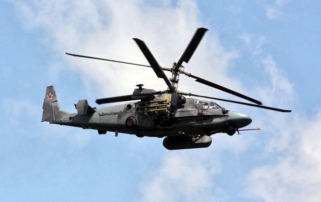 Украинские бойцы ночью сбили российский вертолет Ка-52