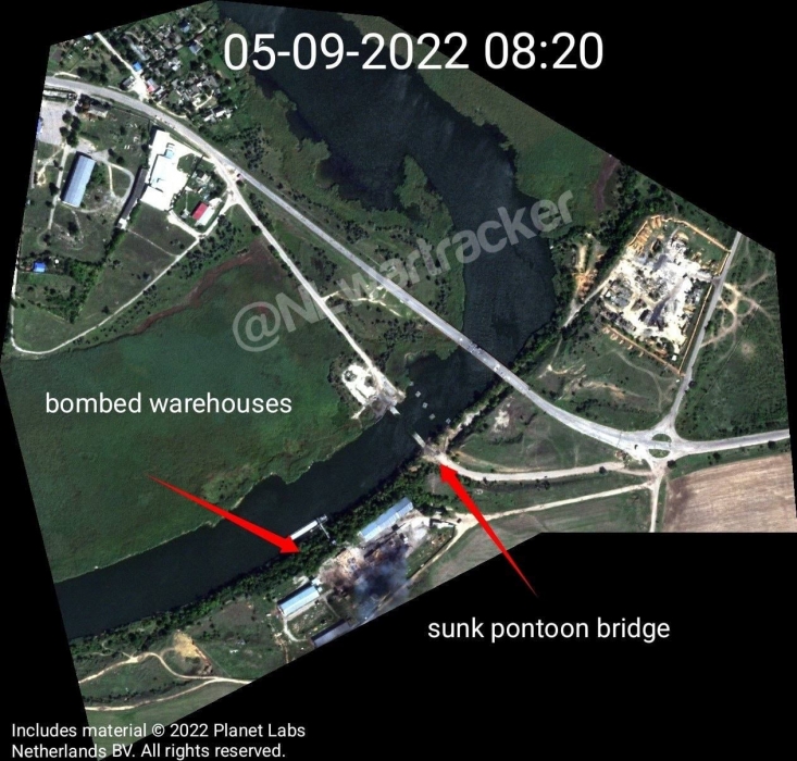 Дарьевский мост в Херсонской области уничтожен: появился снимок со спутника