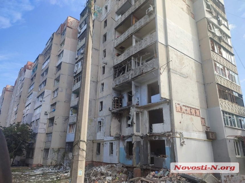 Полиция документирует последствия ночных атак на населенные пункты Николаевской области