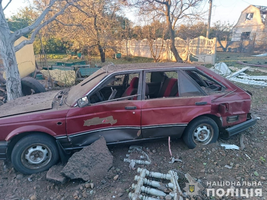 Поліція показала наслідки обстрілів у Миколаївській області (фото)