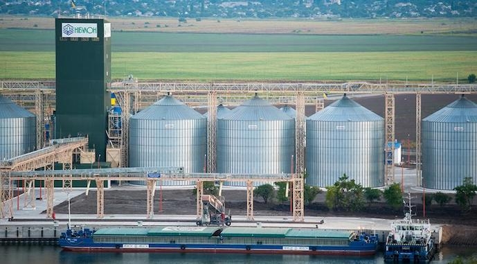 В Измаиле закончился первый этап строительства нового зернового терминала «Нибулон»