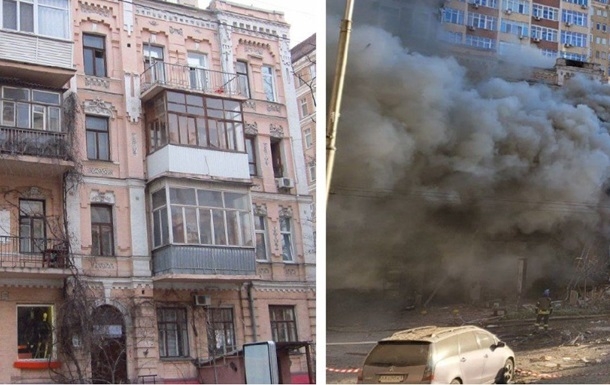 У Мінкульті сподіваються відновити зруйнований дроном-камікадзе будинок у Києві 