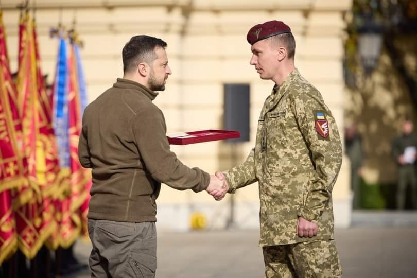 Николаевский военный получил «Золотую Звезду» - ему присвоили звание Героя Украины