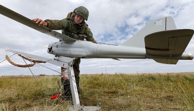 В небе над Донбассом николаевская бригада уничтожила дрон противника (видео)