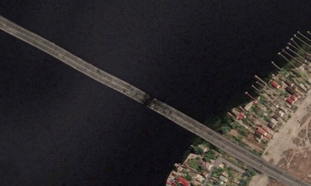 ВСУ нанесли удар по Антоновскому мосту (видео)