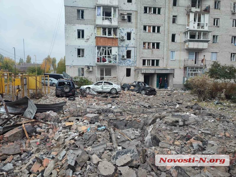В Николаеве количество раненных в результате ночного обстрела возросло до 5 человек