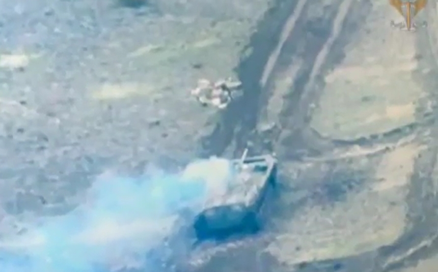 У Донецькій області миколаївські десантники знищили піхоту та БМП окупантів (відео)
