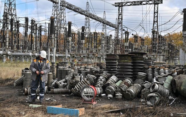 У окупованого Берислава росіяни підірвали електроопори