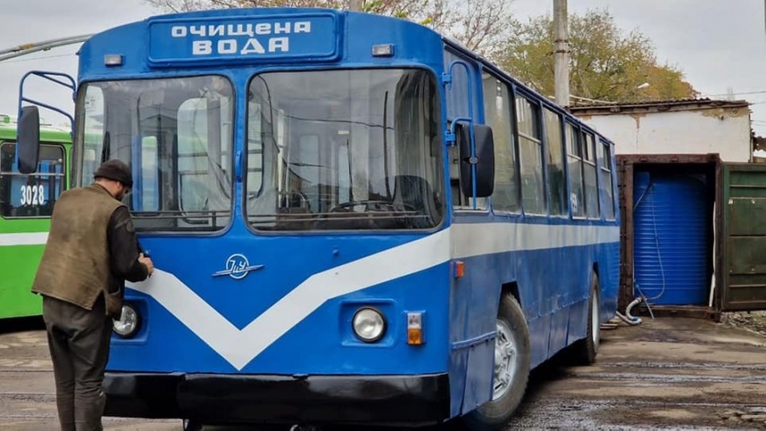 В Николаеве троллейбусы будут развозить питьевую воду горожанам зимой