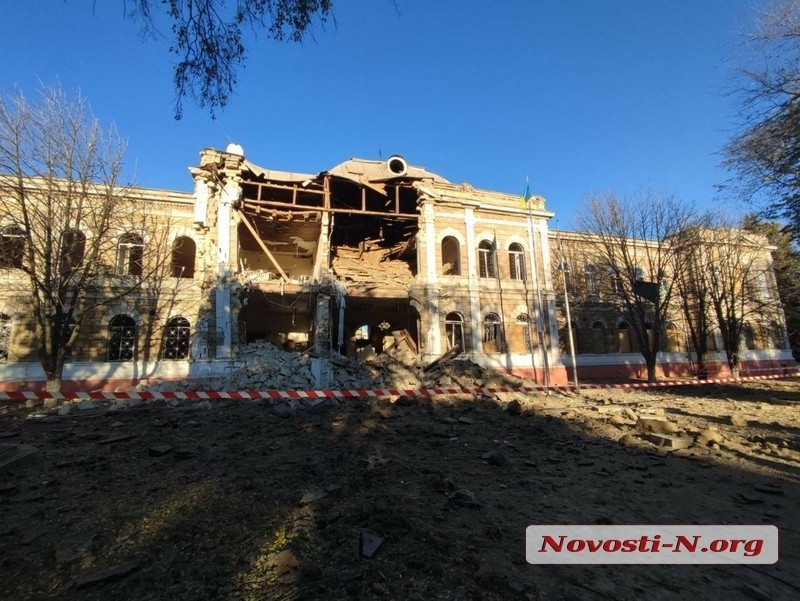 В Николаеве восстановят исторический лицей, разрушенный вражеской ракетой