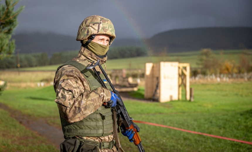 В Великобритании завершилось обучение первого набора украинских военных