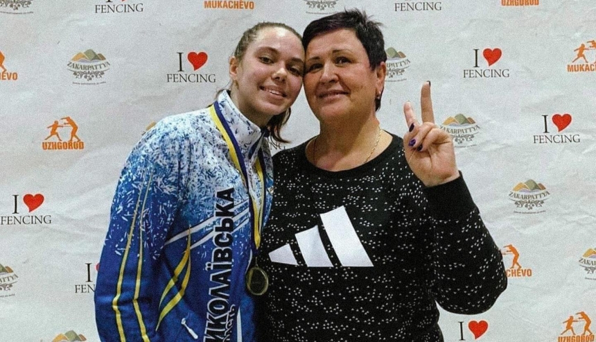 Миколаївська спортсменка стала чемпіонкою національної першості з фехтування