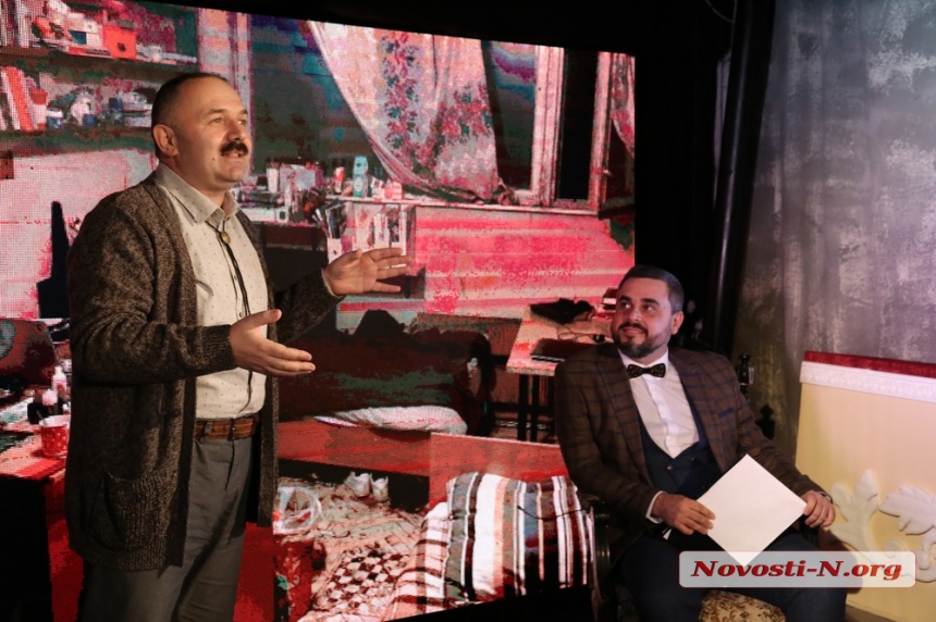 Два директора в одной ложе: квартирник  на  сцене николаевского театра (фоторепортаж)