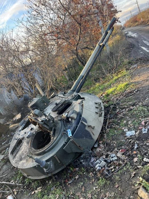 Оккупанты  разрушили село на границе с Николаевской областью (фото)