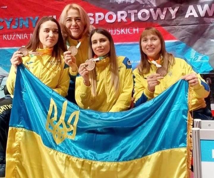 Миколаївська спортсменка виборола командну бронзу на чемпіонаті Європи з фехтування на візках