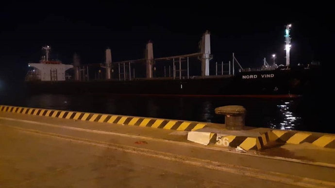 В Эфиопию прибыл первый корабль с гуманитарным зерном из Украины (видео)