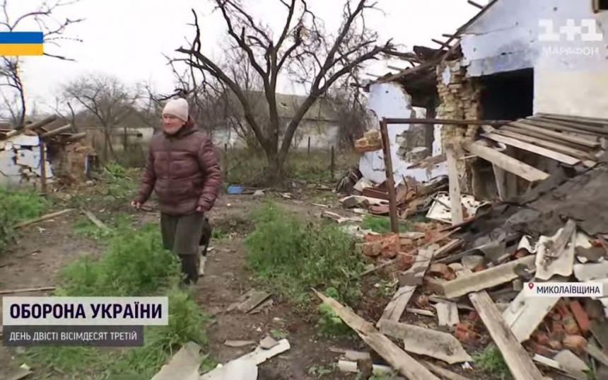 В село, что было на линии огня в Николаевской области, пустили жителей: вместо домов - воронки (видео)