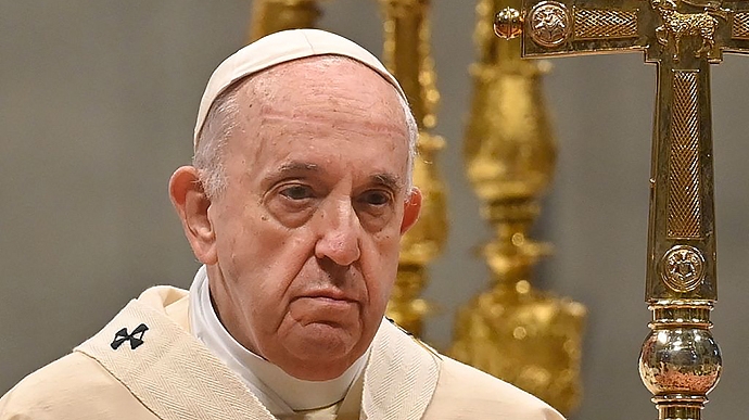 Папа Римский заплакал во время публичной молитвы, когда упомянул Украину