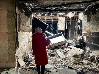 Все сожжено, выбито и разграблено: как выглядит дом культуры в Снигиревке после оккупантов