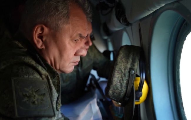 Шойгу на вертолете проинспектировал оккупационные войска РФ в Украине