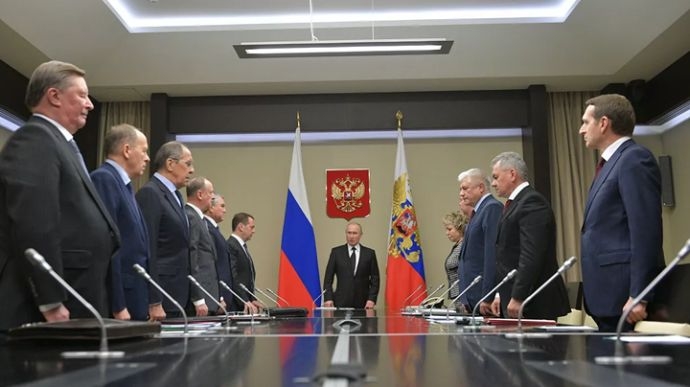 Путін зібрав свою Раду безпеки, щоб обговорити концепцію стратегічної безпеки