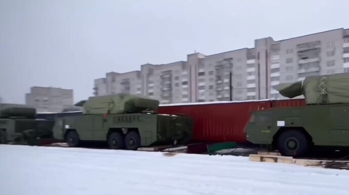 Росія перекинула до Білорусі зенітно-ракетні комплекси «Тор»