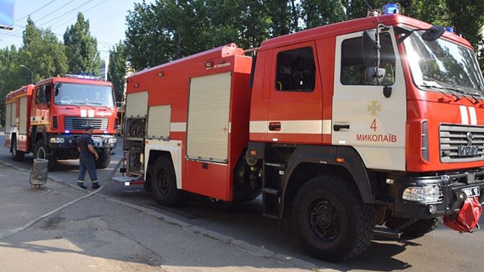 В Николаевской области пожарные ликвидировали два пожара
