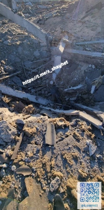 З'явились фото наслідків сьогоднішнього ракетного удару по селу Рибаківка Миколаївської області