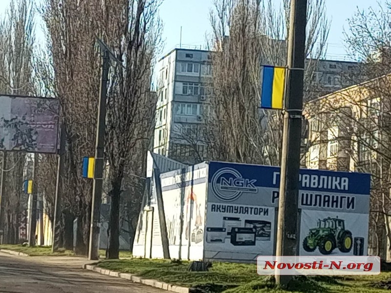 Флаги вместо гирлянд, нет елок и «праздничные» цены: репортаж из предновогоднего Николаева