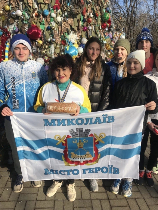 В Николаеве провели новогодний забег (фото)