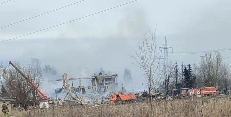 З'явилися супутникові знімки зруйнованої бази окупантів у Макіївці