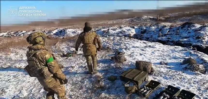 Пограничники опубликовали видео уничтожения боевиков ЧВК Вагнера