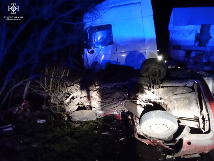 У потрійній ДТП під Миколаєвом загинули троє людей