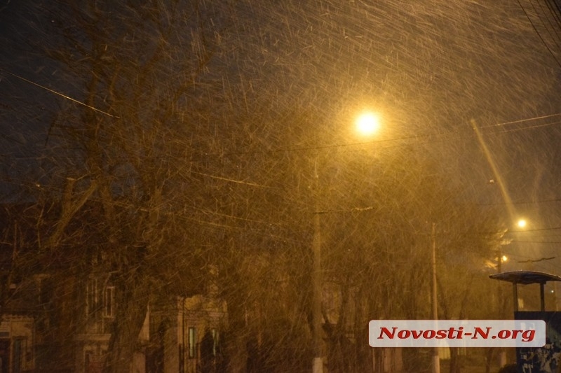 Снег, дождь и гололед: в Николаевской области ожидается ухудшение погоды