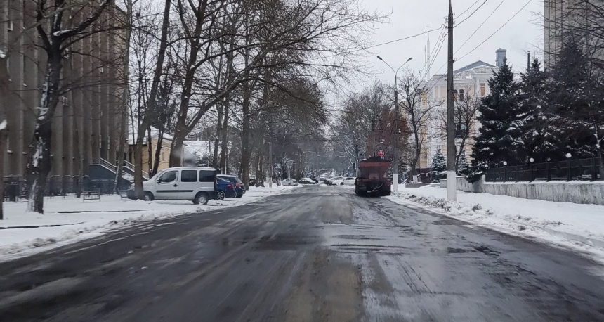 В Николаеве основные дороги расчищены от снега, - «ЭЛУ автодорог»