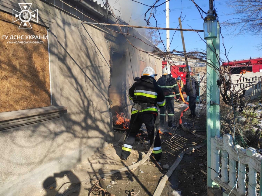 У селі під Первомайськом під час пожежі в літній кухні загинув чоловік