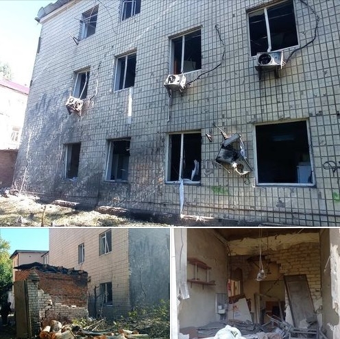 Ущерб от российских обстрелов 4-х больниц Николаева составил 17,6 миллиона гривен, - экоинспекция