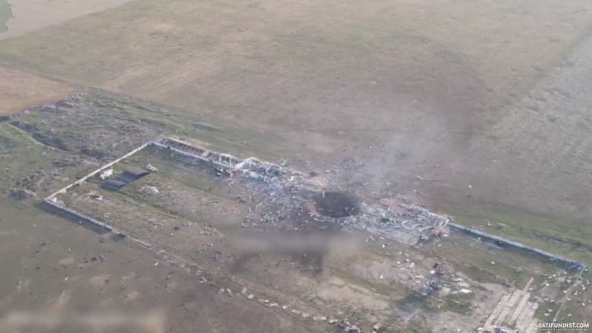 На Николавщине россияне взорвали склад с селитрой: в новостях показали, что с боеприпасами