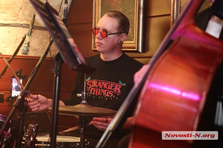 Весь этот Джаз: в Николаеве прошел концерт Perfomance band`а ко дню Влюбленных (фото, видео)