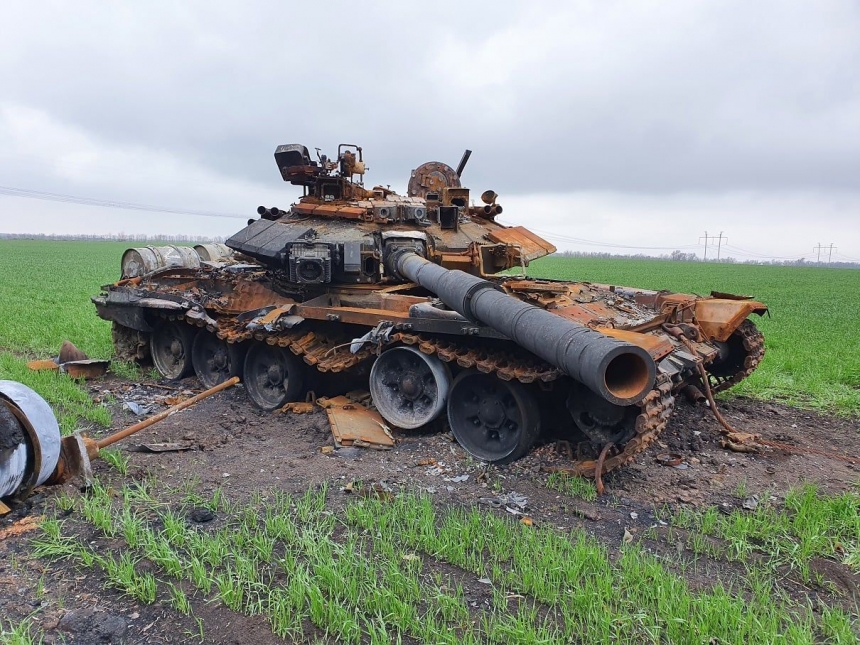 Николаевские десантники уничтожили с помощью Javelin вражеский танк