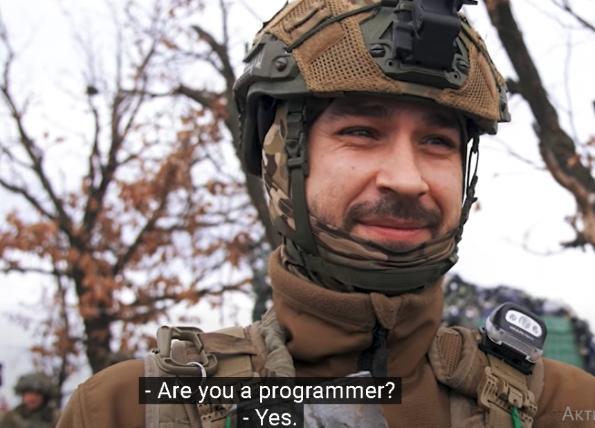 На фронті зняли репортаж про миколаївських десантників (відео)