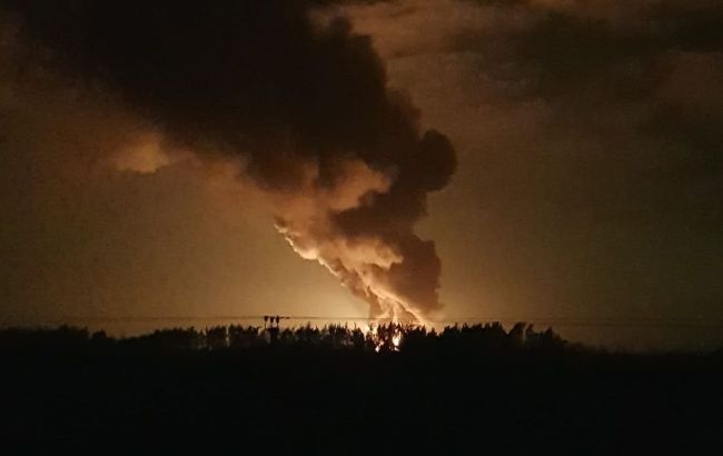Под Москвой после взрыва загорелся коксогазовый завод