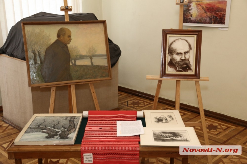 Работы великого Кобзаря: в Николаевском музее прошла выставка «Живописна Україна» (фоторепортаж) 