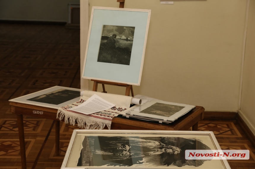 Работы великого Кобзаря: в Николаевском музее прошла выставка «Живописна Україна» (фоторепортаж) 