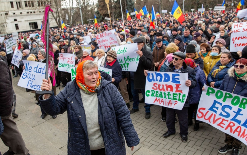 Проросійські сили збираються на протест у Кишиневі