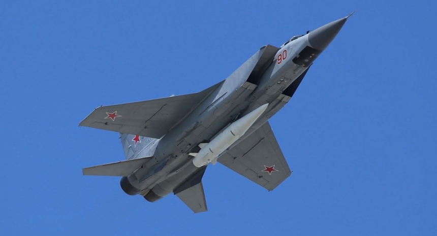 На Миколаївщині – повітряна тривога: у небо злетів МіГ-31К ворога