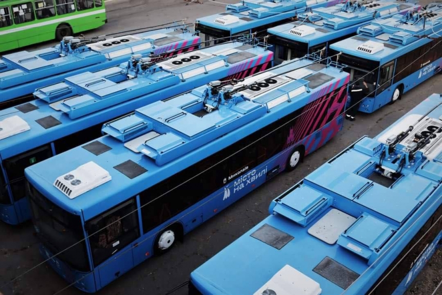 Николаеву выделили 525 тысяч евро на новые троллейбусы